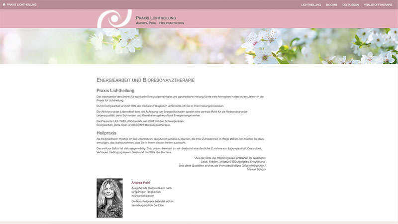 Praxis Lichtheilung Andrea Pohl